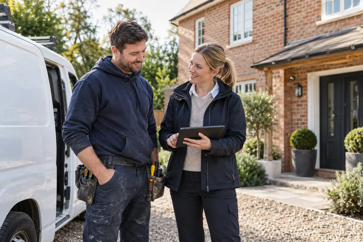 Trade business owners with MOREWORK